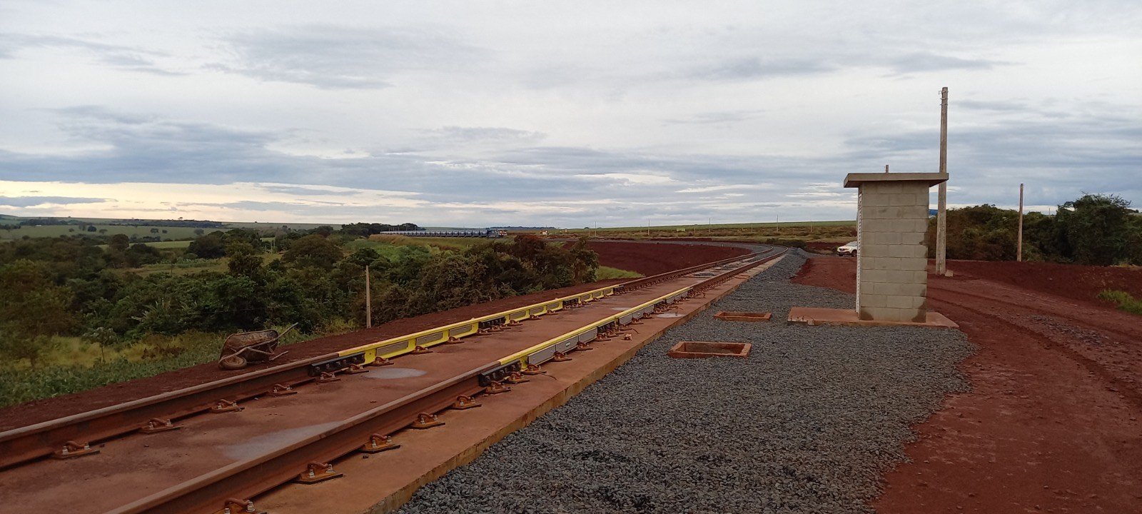 MASSA dynamic rail scale installed at the Carajás project